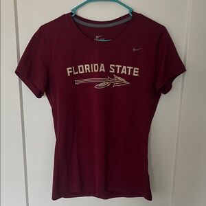 Nike Women's Burgundy Florida State Tee